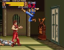 une photo d'Ã©cran de Final Fight 2 sur Nintendo Super Nes